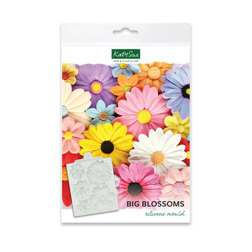 Big Blossoms Silicone Mold for Cake Decorating and Craft