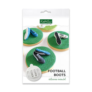 C&D - Soccer Shoes / Football Boots Silicone Mold for cake decorating and crafts