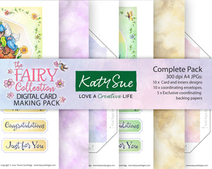 The Fairy Collection Complete | Digital Card Making Kit